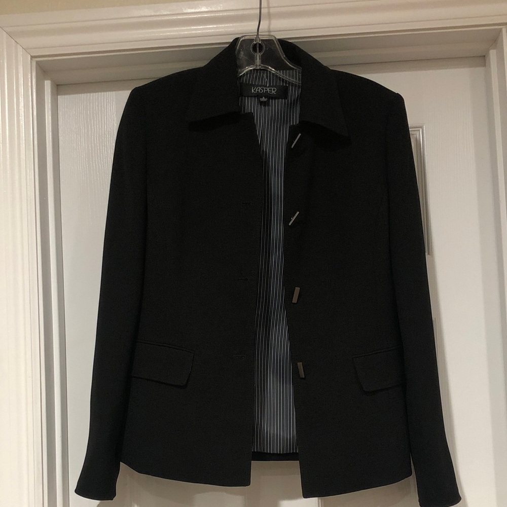 Kasper Black Classic Lightweight Women's Jacket